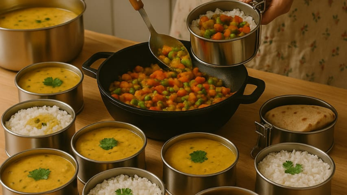 Ghar ka khana sample meal